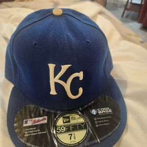 New Era Blue KC Baseball Cap